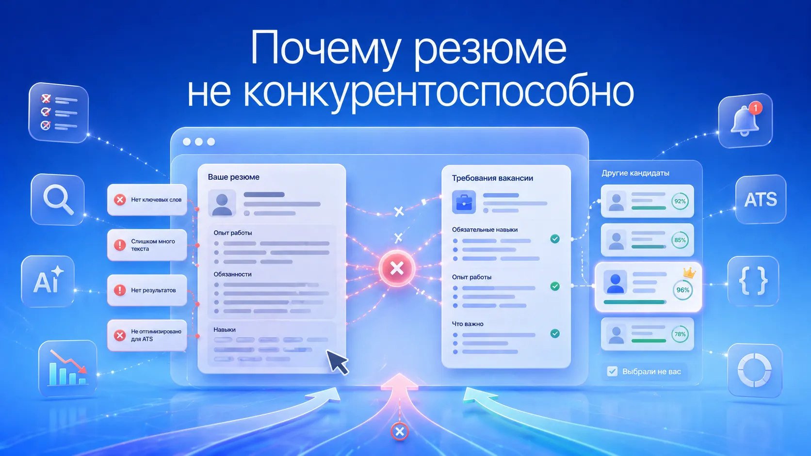 4 неочевидные причины, почему ваше резюме не конкурентоспособно
