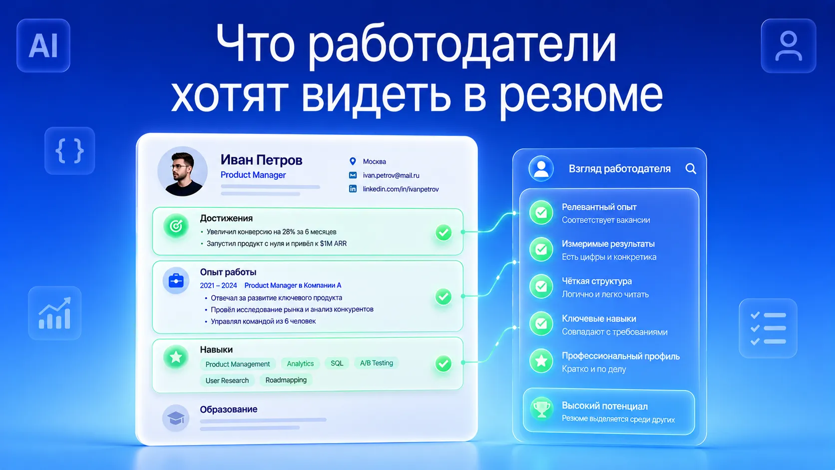 Ошибки в резюме, которые убивают отклики
