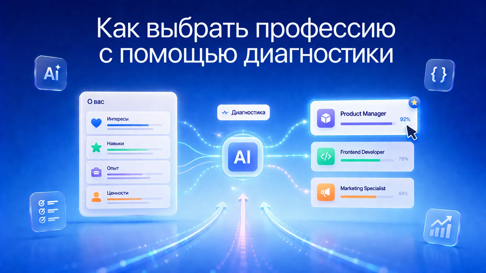 Как правильно выбрать профессию с помощью карьерной диагностики: разбор итогов