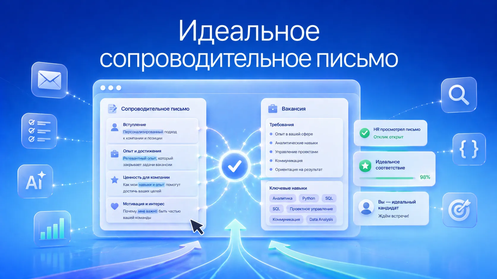 Как написать идеальное сопроводительное письмо: пошаговый чек-лист