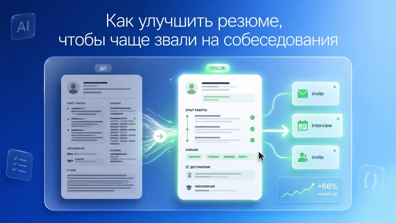 Улучшение резюме для поиска работы