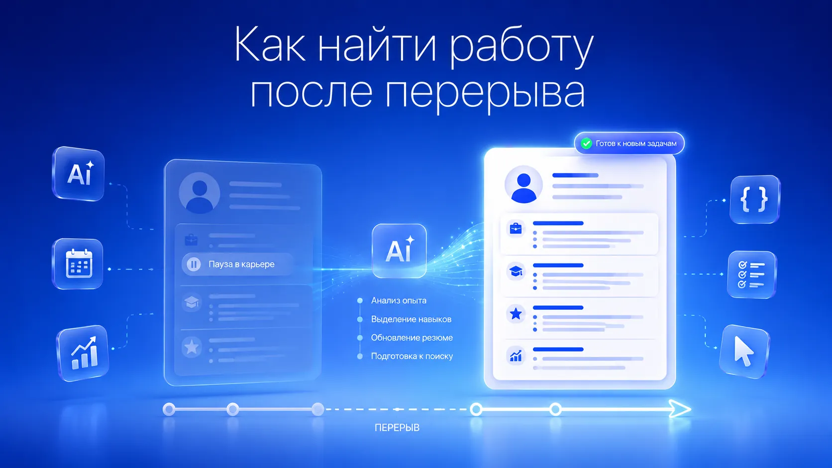 Поиск работы после долгого перерыва: как обновить резюме и начать